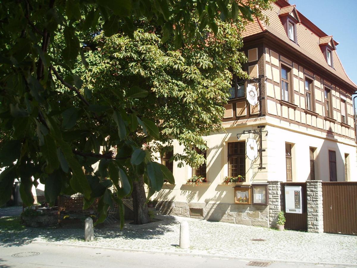 Gasthof Pension Zum Goldenen Hirschen Burgbernheim Ngoại thất bức ảnh